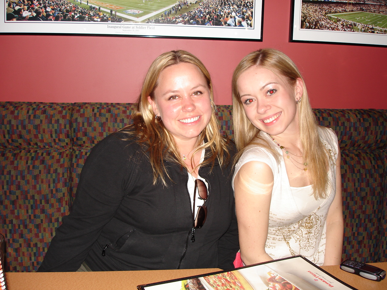 Me and my sister - June 2007