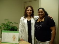 Our Nutricionist Dra. Miranda and Me