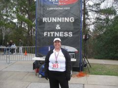 Jan 11, 2009- half marathon finisher :-D