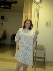 Me Post Op, taking a walk, feeling great!