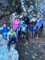 First time I ever hiked, day after Thanksgiving 2014 2 miles Lyttle Creek San Bernardino Mountains