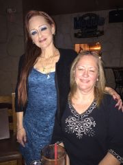 June 5th 2015 Threw a big bday party for my friend Patty here im with Sandy another friend